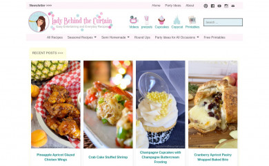 ladybehindthecurtain.com screenshot