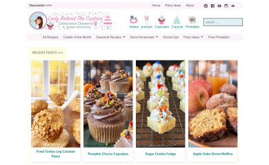 ladybehindthecurtain.com screenshot