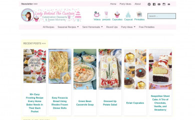 ladybehindthecurtain.com screenshot