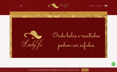ladyjo.com.br screenshot