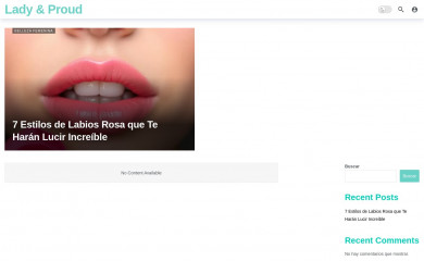 ladynproud.com screenshot