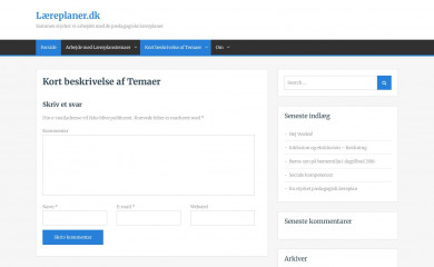 laereplaner.dk screenshot