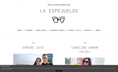 laespejuelos.com screenshot