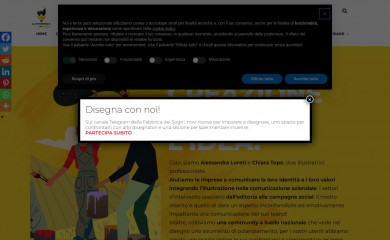 lafabbricadeisogniweb.it screenshot