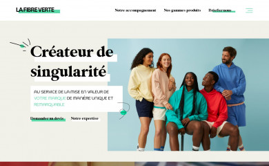 lafibreverte.com screenshot