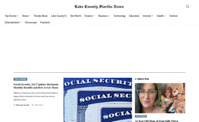 lakecountyfloridanews.com screenshot
