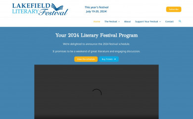 lakefieldliteraryfestival.com screenshot