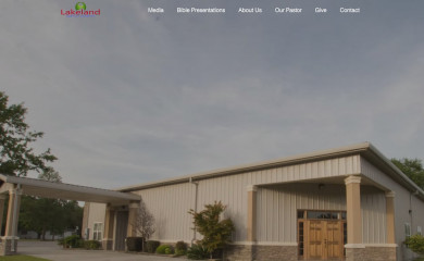 lakelandbaptistchurch.net screenshot