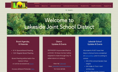 lakesidelosgatos.org screenshot