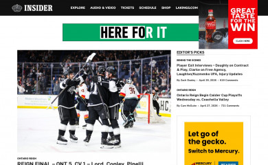 lakingsinsider.com screenshot