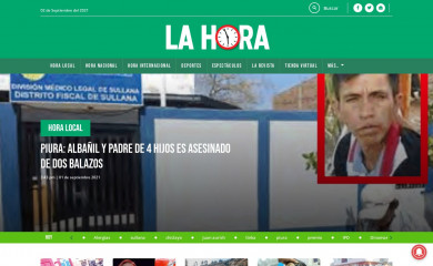 lahora.pe screenshot