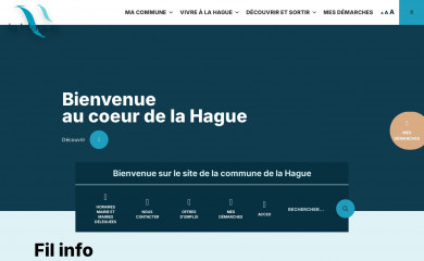 lahague.fr screenshot