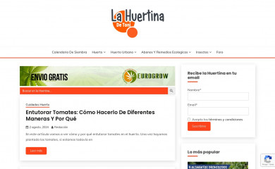 lahuertinadetoni.es screenshot