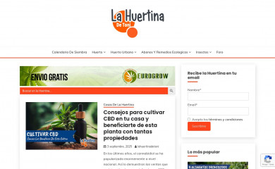 lahuertinadetoni.es screenshot