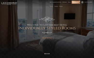 laichmorayhotel.co.uk screenshot