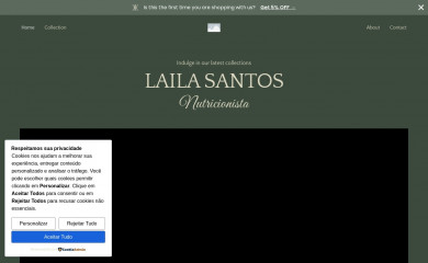 lailasantos.com.br screenshot