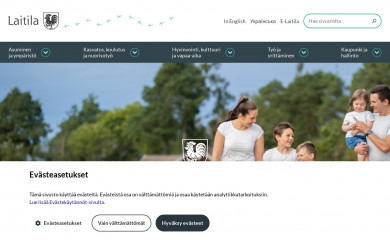 laitila.fi screenshot