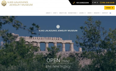 lalaounis-jewelrymuseum.gr screenshot