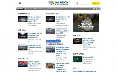 lalegionargentina.com.ar screenshot