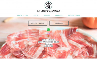 lamontanerapozuelo.es screenshot