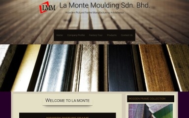lamontemoulding.com screenshot