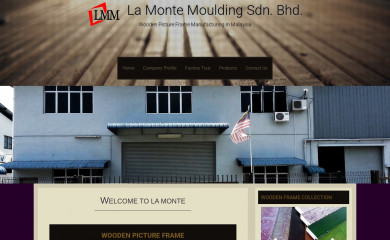 lamontemoulding.com screenshot
