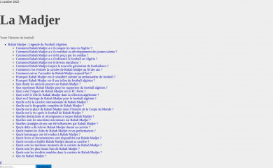 lamadjer.fr screenshot