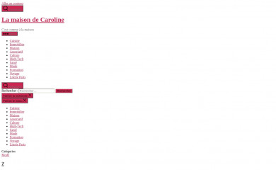 lamaisondecaroline.fr screenshot