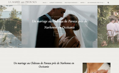 lamarieeauxpiedsnus.com screenshot