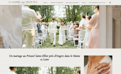 lamarieeauxpiedsnus.com screenshot