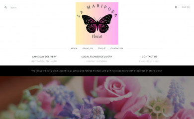 lamariposatx.com screenshot