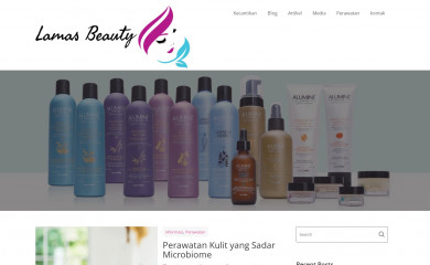 lamasbeauty.com screenshot