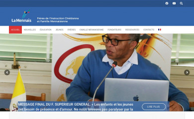 lamennais.org screenshot