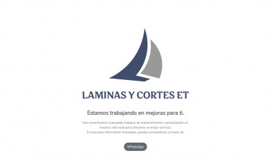 laminasycorteset.com screenshot