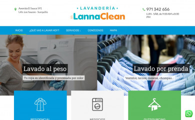 lannaclean.com screenshot