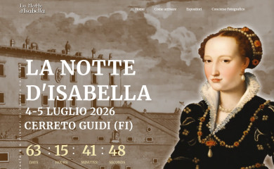 lanottedisabella.com screenshot