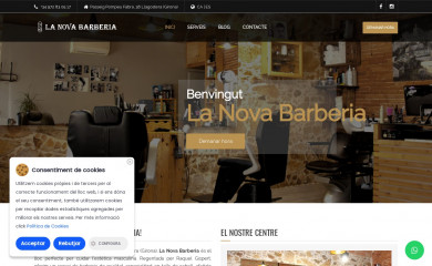 lanovabarberia.cat screenshot