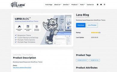 http://lana.codes/lana-product/lana-blog/ screenshot