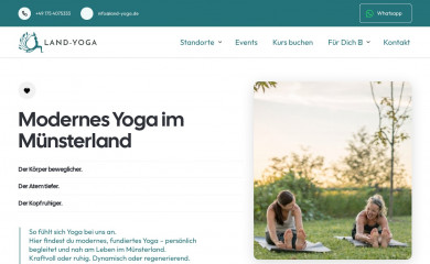 land-yoga.de screenshot