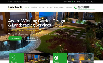 landtech-landscape.co.uk screenshot