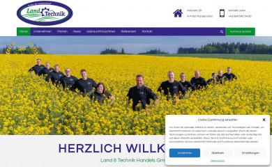 landundtechnik.at screenshot