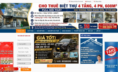 landviet24h.com screenshot