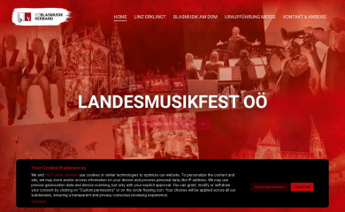 landesmusikfest2024.at screenshot