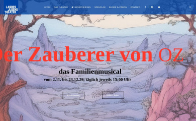landesjugendtheater.at screenshot