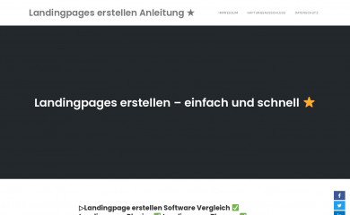 landingpages-erstellen24.de screenshot