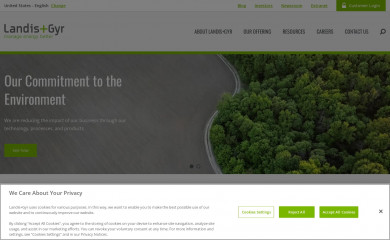 landisgyr.com screenshot