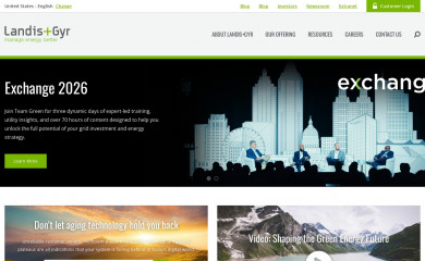 landisgyr.com screenshot
