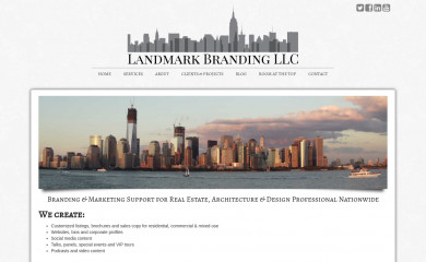 landmarkbranding.com screenshot