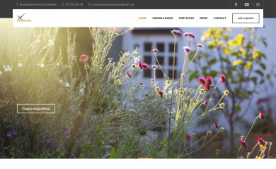 landmarkgardendesign.com screenshot