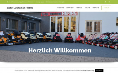 landmaschinen-hering.de screenshot